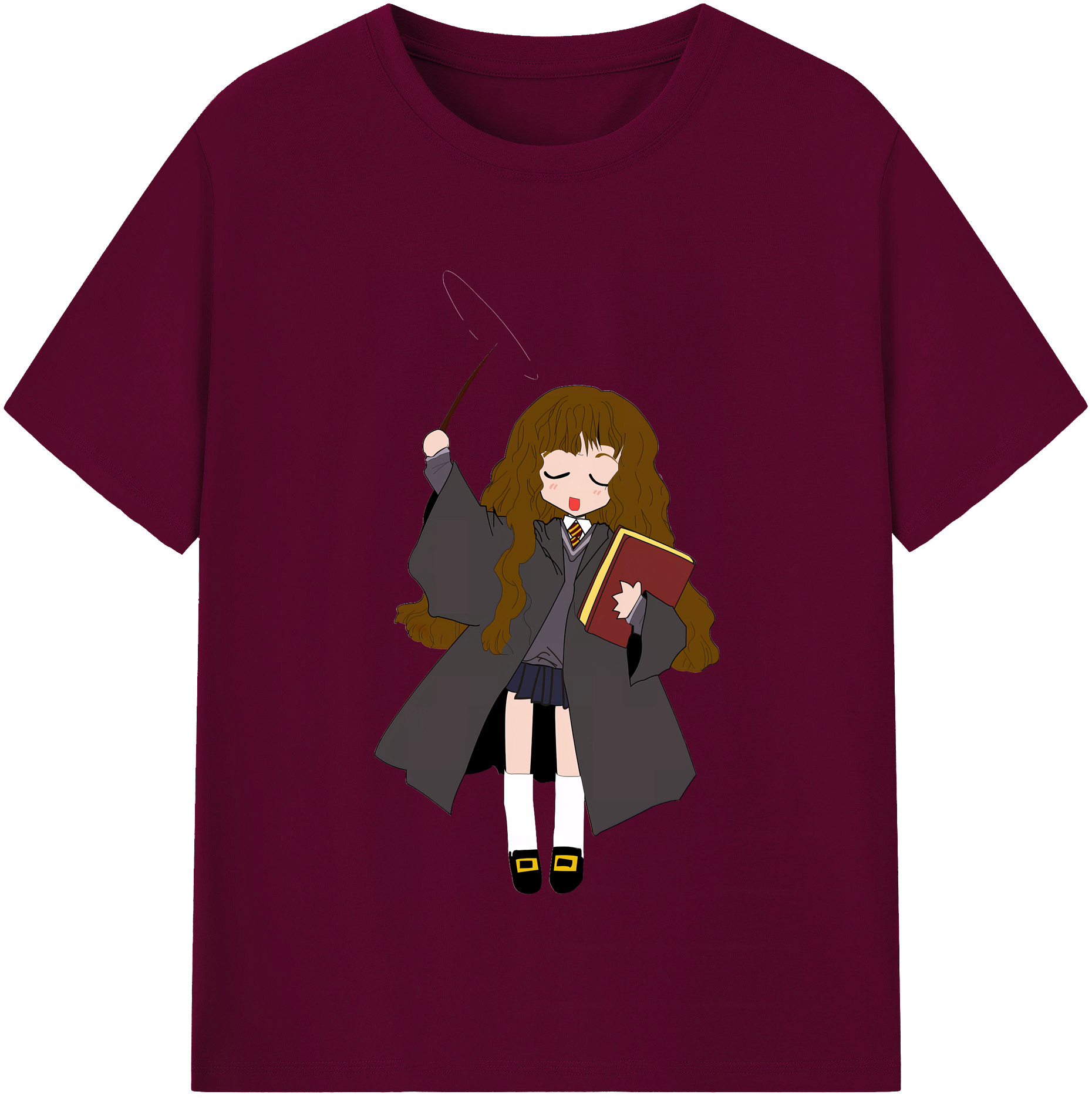 （画像用） Harry Potter ハリー・ポッターシリーズ レディースカジュアルプリントTシャツ（綿100％）